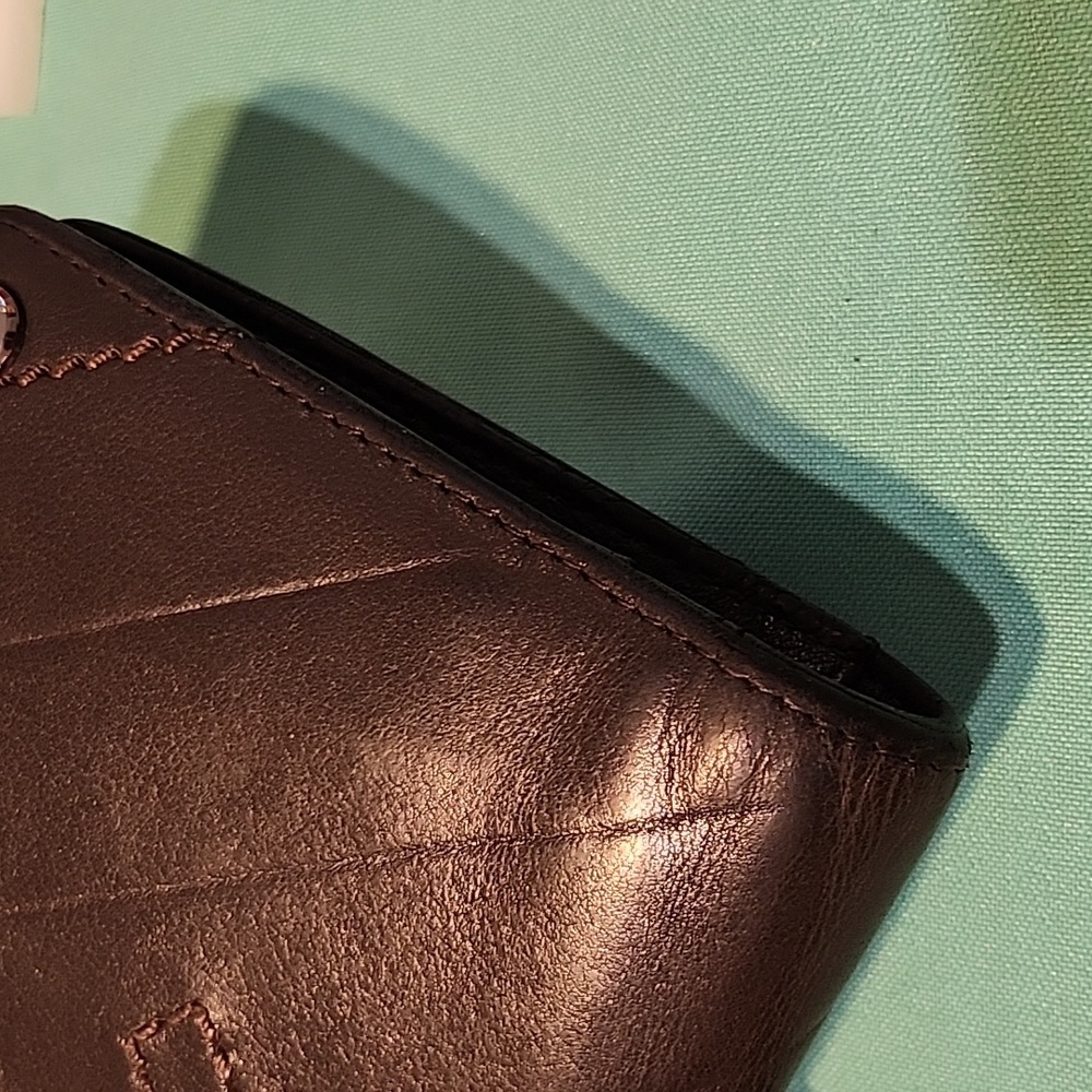 Chanel #7 🌟 Bifold Long wallet converted to Crossbody chain purse - Picture 9 of 13